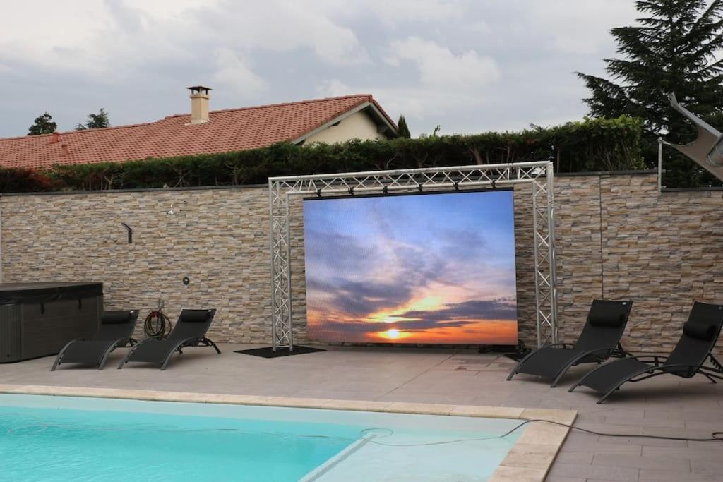 Villa, Piscine, Hammam, Jaccuzi, Proche De Lyon Caluire-et-Cuire Bagian luar foto